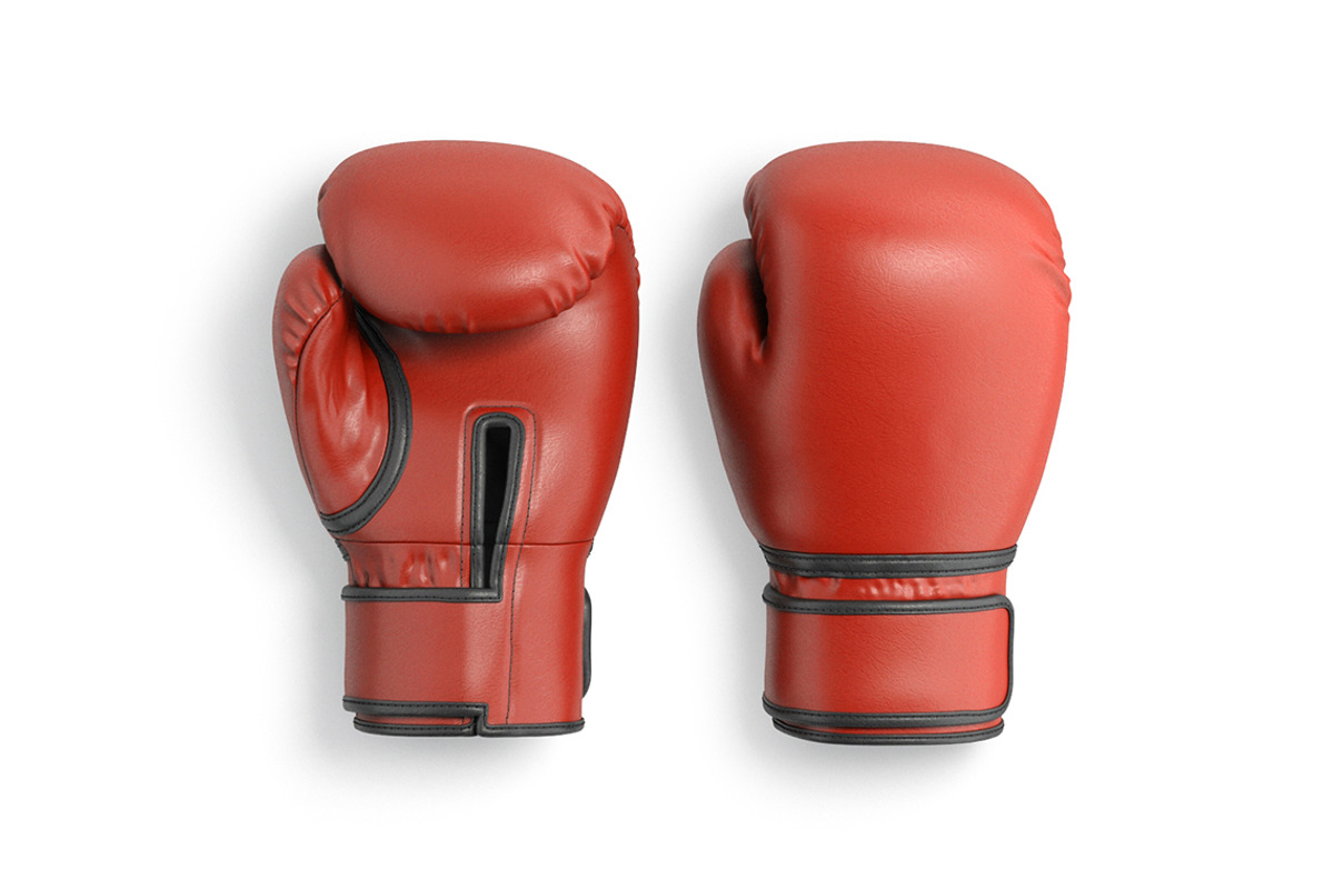 Red Leather Boxing Gloves 3D Model, an Object 3D Model by rebrandy (Photo 4 of 9)