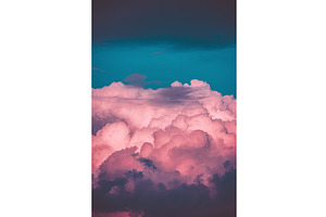 Fluffy Pink Clouds. Amazing Pink, a Graphic by Our Amazing World