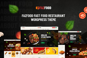 Fazfood - Fast Food Restaurant Theme, a WordPress Template by Opal Wordpress Theme
