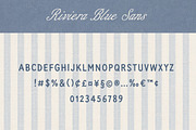Riviera Blue - Font Trio, a Script Font by Davide Bassu (Thumbnail 11 of 11)