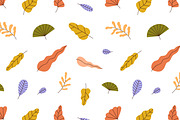 Modern floral seamless patterns set, a Pattern Graphic by Good Studio (Thumbnail 5 of 10)