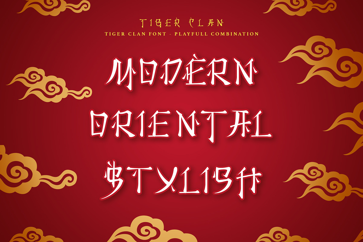 Tiger Clan, a Symbol Font by Burntilldead (Photo 5 of 11)