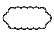 Wavy Scalloped Label Frame Bundle, an Illustration by musafir_fashion (Thumbnail 15 of 51)