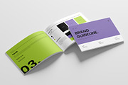 Brand Guideline Template Landscape, a Design Template by RusenoelType (Thumbnail 1 of 9)