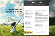 Professional Resume Template Word, a Resume Template by Career Canvas (Thumbnail 1 of 13)