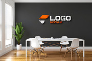 Modern Office Wall Logo Mockup, a Mockup by GenesisCreativeCo (Thumbnail 3 of 3)