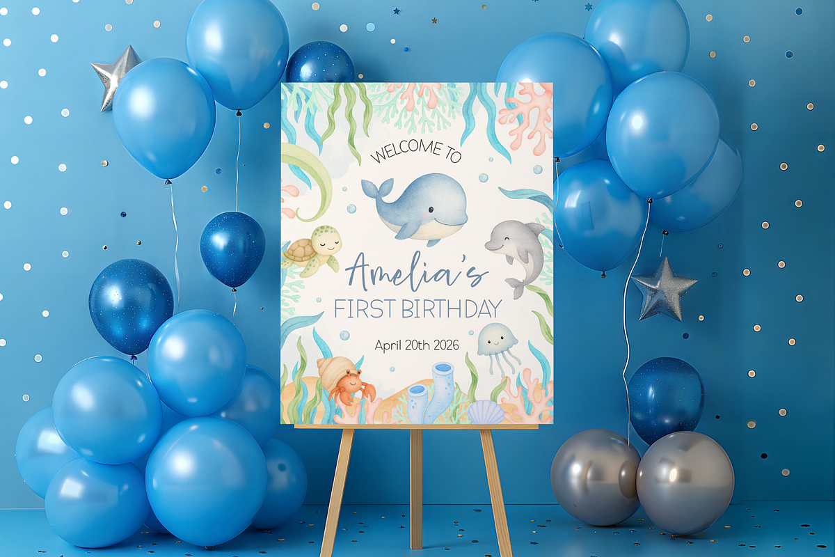 Oneder The Sea Welcome Sign, a Templates & Theme by Digital_Mind (Photo 3 of 3)
