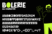 BOLERIE – Bold Handmade Display Font, a Handwritten Font by Hasbi Creative (Thumbnail 3 of 9)