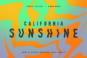 California Sunshine, a Sans Serif Font by Midnight Grim (Thumbnail 1 of 6)
