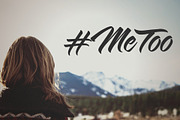 Me too hashtag text vector overlays, an Object Graphic by BOOCYS (Thumbnail 1 of 4)