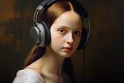 Renaissance DJs. 30 images, a Person Illustration by Handmadefont (Thumbnail 7 of 10)