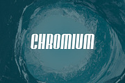 Chromium Display Typeface, a Sans Serif Font by Webhance Studio (Thumbnail 1 of 5)