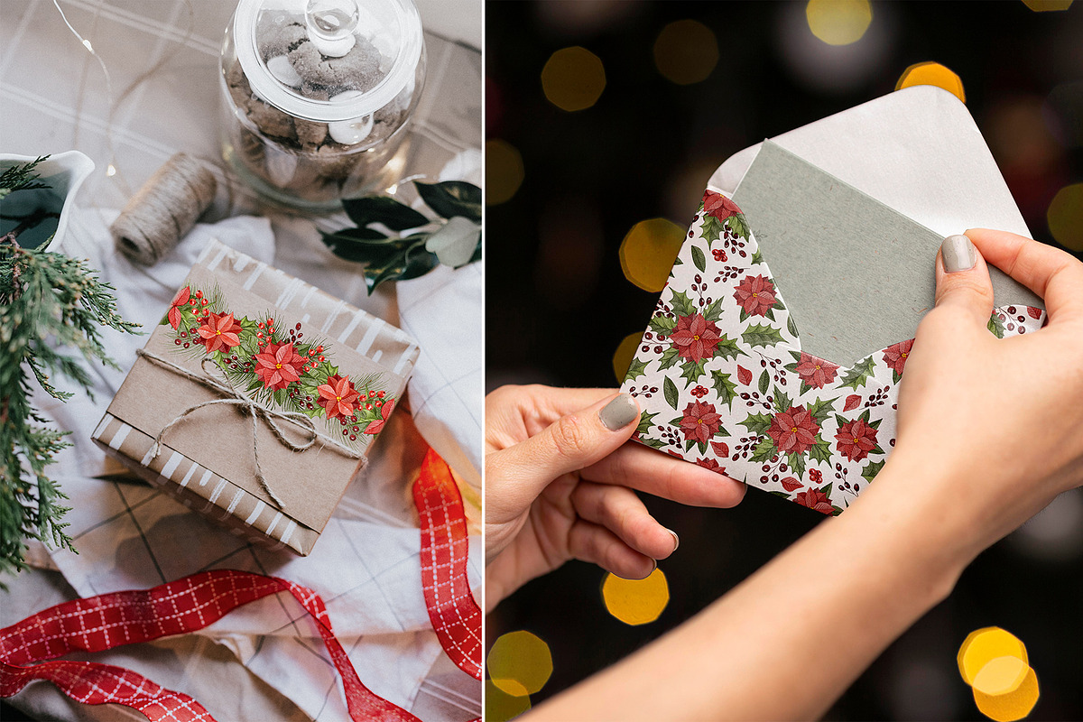 Christmas Florals, Poinsettia, an Object Graphic by ilonitta (Photo 18 of 18)