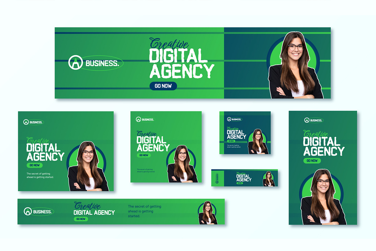 Digital Agency Web Banner Ads, a Social Media Template by CreativeShaper (Photo 4 of 4)