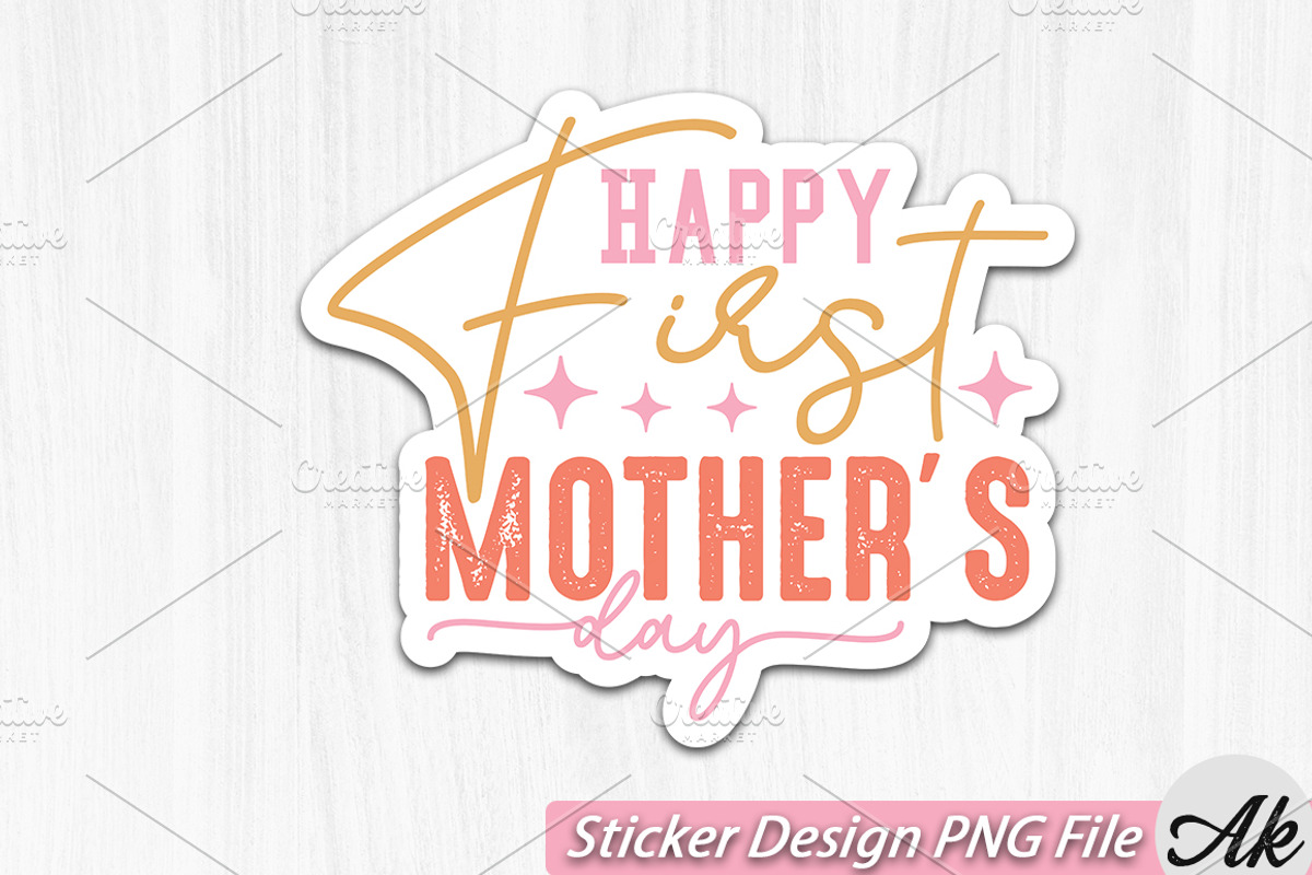 Mother's Day Stickers Bundle ,Mother, a Graphic by akazaddesign (Photo 7 of 11)