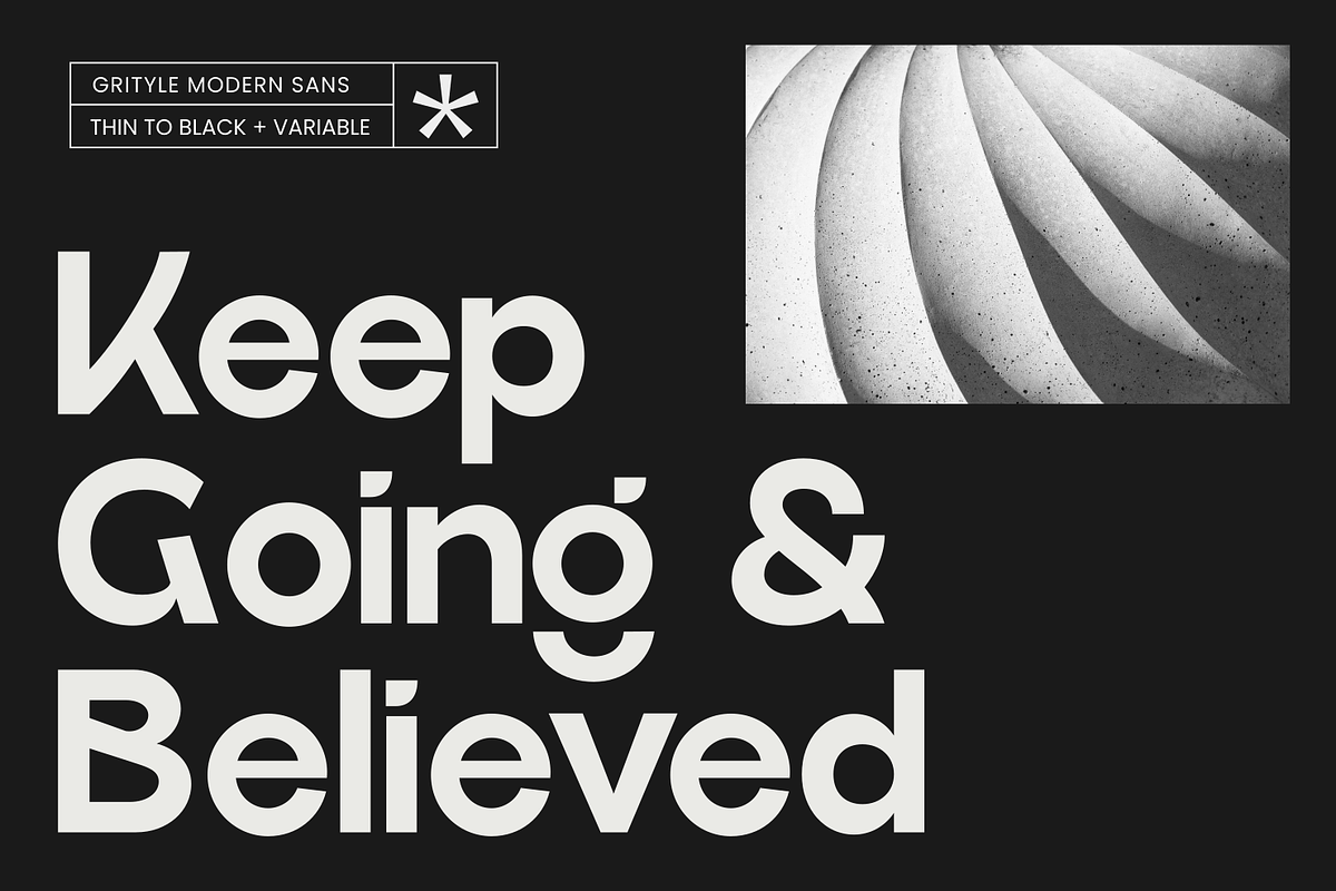 Grityle, a Sans Serif Font by zeenesia (Photo 10 of 16)