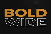 Mammoth - Wide & Bold, a Sans Serif Font by HipFonts (Thumbnail 7 of 9)
