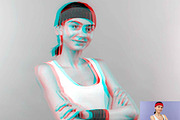 3D Glitch Distortion Ps Action, an Action Add-On by Studio Retouch (Thumbnail 6 of 10)
