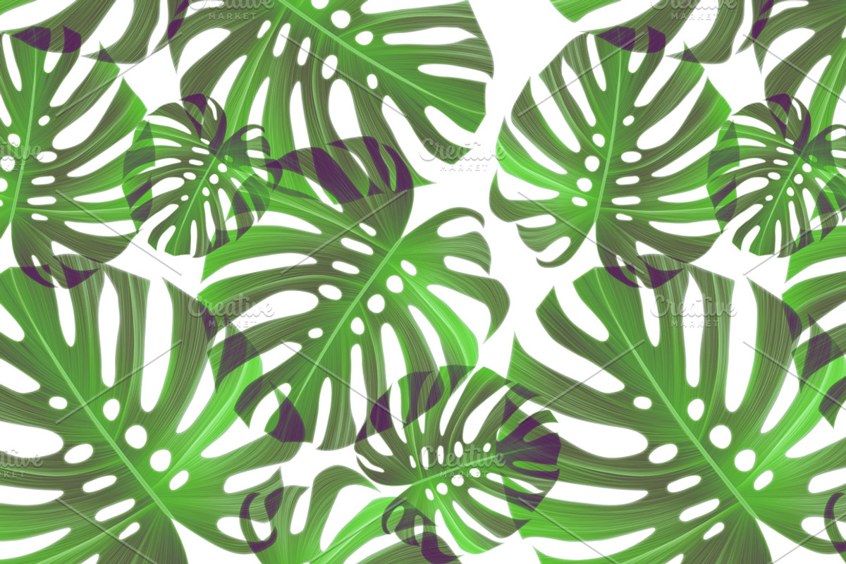 Tropical pattern. Jungle palm leaves, a Pattern Graphic by Luxury Fashion Prints