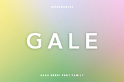 Gale - Feminine Geometric Sans Serif, a Sans Serif Font by Cassandra Cappello (Thumbnail 1 of 7)