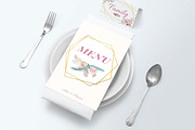 Cute boho wedding invitation set1#, an Invitation Template by Piixypeach (Thumbnail 5 of 7)