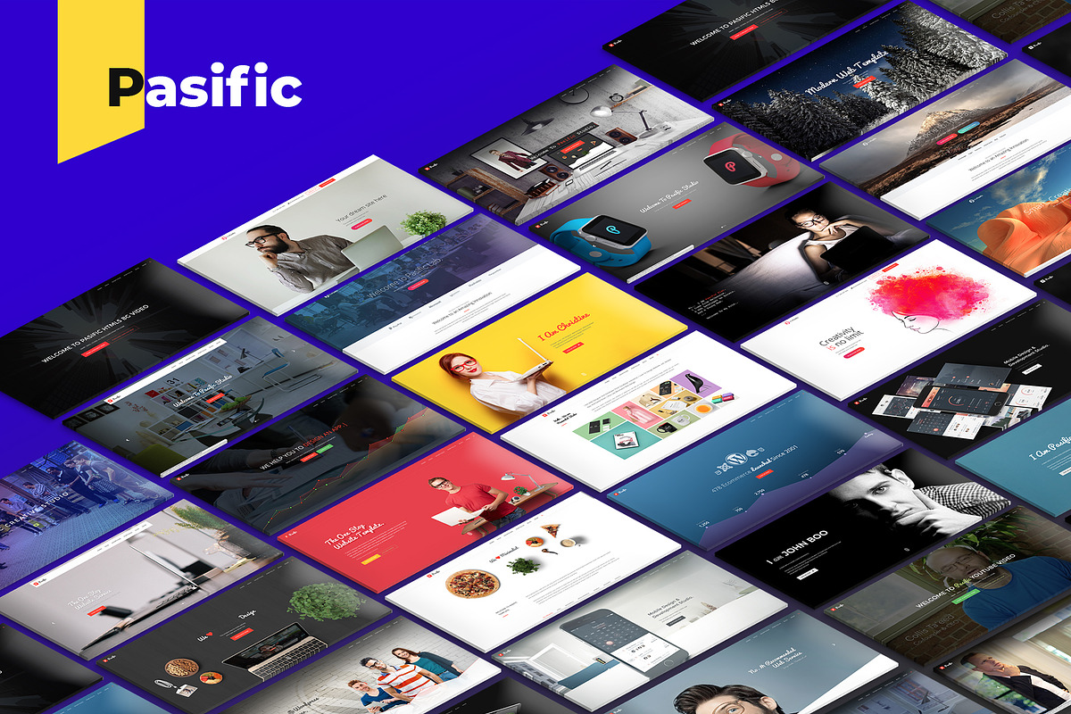 Pasific | Professional Multipurpose, a HTML Template by Boostock (Photo 1 of 6)