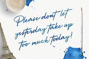 Paperlane - Organic hand-drawn font, a Script Font by Creative Zeune (Thumbnail 8 of 12)