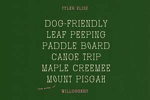 WILLOUGHBY By Tyler Elise