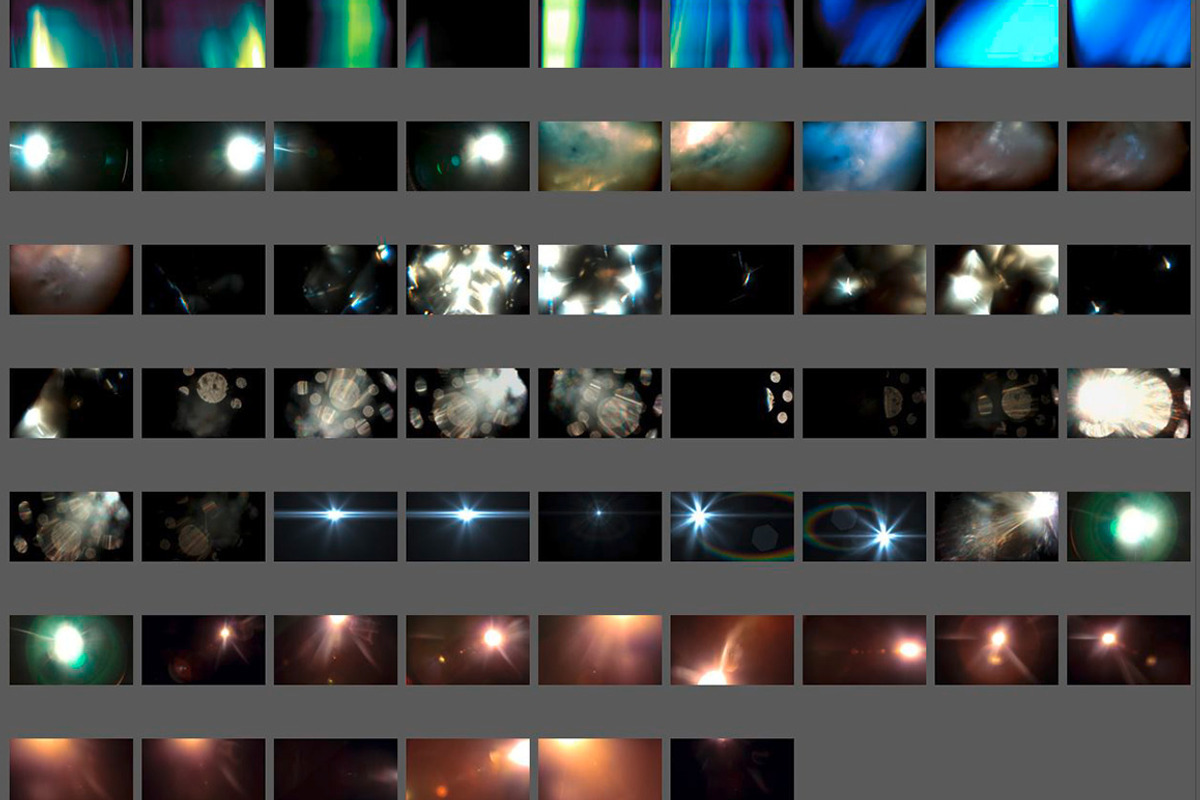 60 Lensflares / Light Leaks Overlays, a Texture Graphic by Abstract Background (Photo 4 of 4)