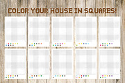Pixel coloring book, an Illustration by Aglia ART (Thumbnail 3 of 4)