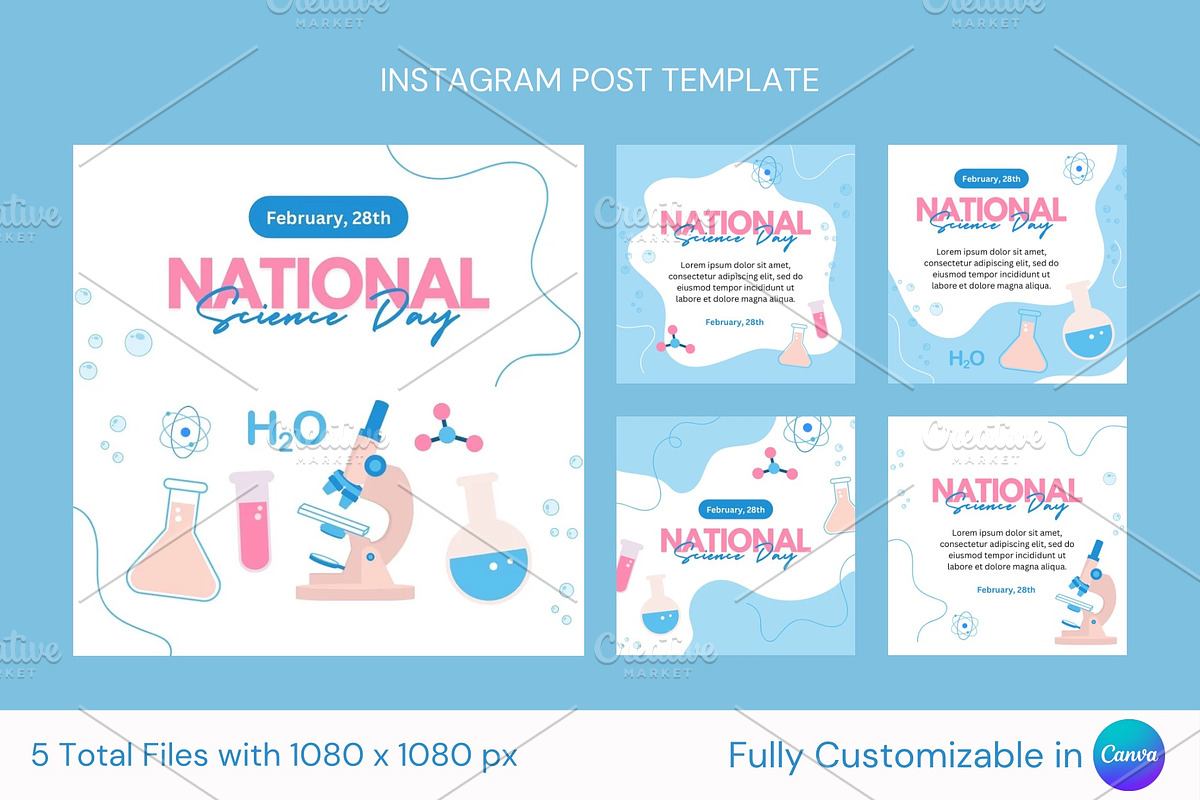 National Science Day Template preview 2