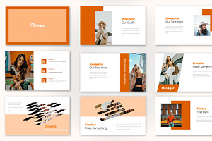 Flortaz Creative Fashion GoogleSlide, a Presentation Template by Overcloud