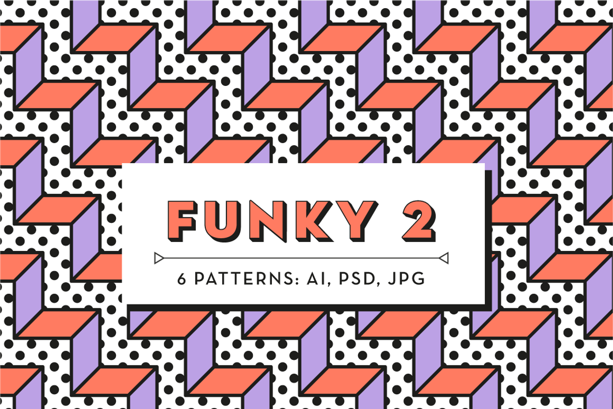 Funky Patterns 2, a Pattern Graphic by kloroform