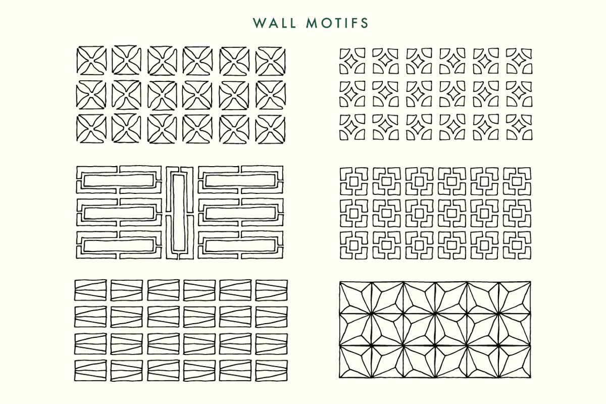 SALE! Palm Springs MidCentury Bundle, a Decorative Illustration by Josty (Photo 3 of 7)