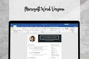 Resume Template for Word | Resume/CV, a Resume Template by BixBar (Thumbnail 2 of 5)