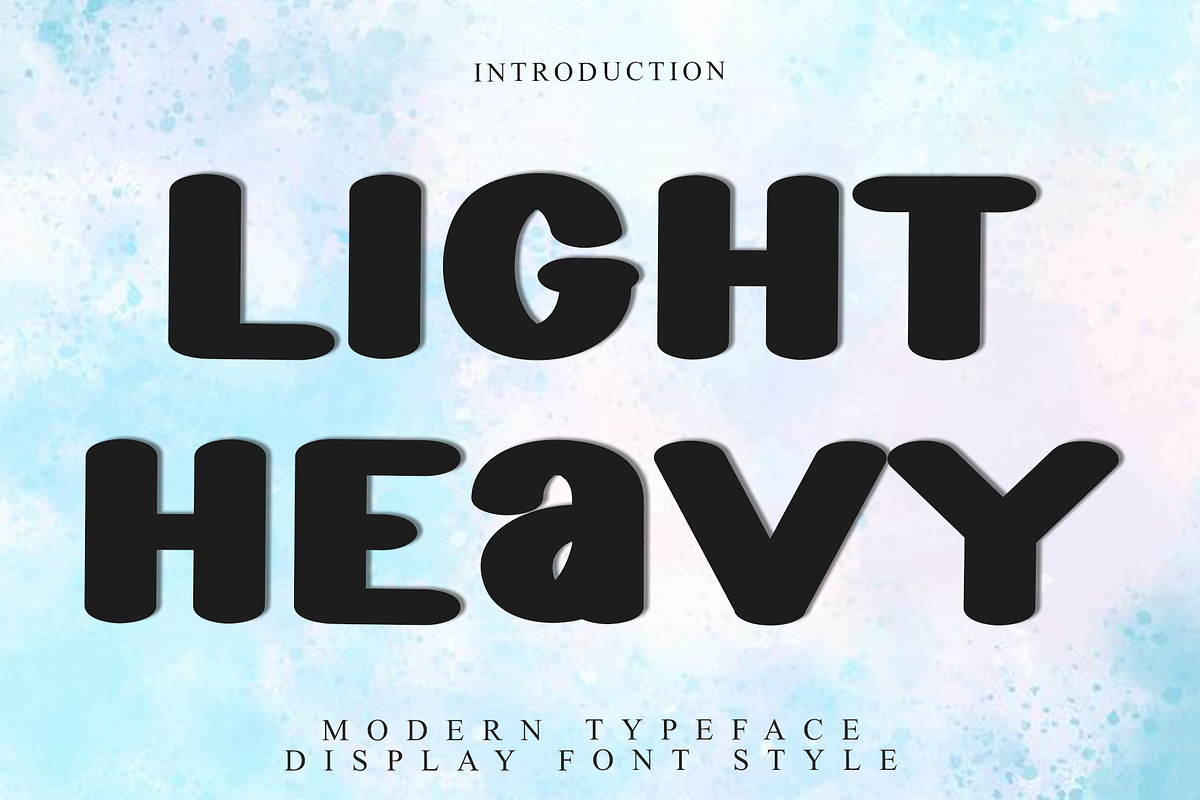 Light Heavy, a Script Font by FreshTypeINK (Photo 1 of 8)