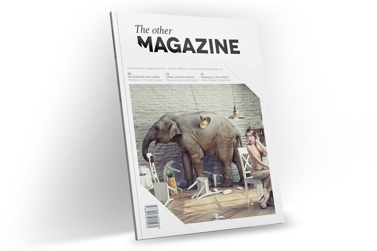 Magazine Template InDesign 11, a Magazine Template by Love Graphic Design (Photo 1 of 20)