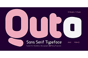 Quta Rounded Font, a Font by Foda Foundry (Thumbnail 4 of 5)