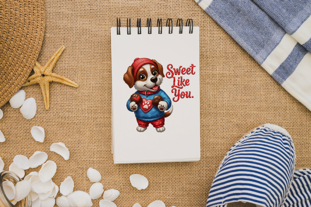 Dog Valentine PNG Clipart Cute Puppy, an Animal Illustration by KennedyStudio (Photo 4 of 5)