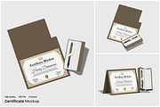 Certificate Mockup, a Merchandise Mockup by Unerispace (Thumbnail 1 of 5)