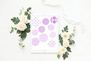 15 Geometric Patterns Brush Stamps, a Brush Add-On by Manifesto Design Gallery (Thumbnail 4 of 5)