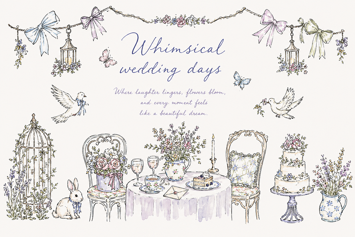 260 Wedding Cliparts, Frames, an Object Graphic by Olya Creative (Photo 3 of 13)