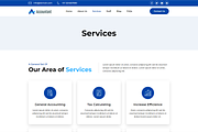 Accountant Elementor Kit, a WordPress Template by Techeshta Solutions (Thumbnail 4 of 6)