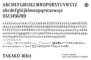 Takako bit - Pixel serif font family, a Serif Font by Gianluca_Bergo (Thumbnail 11 of 11)