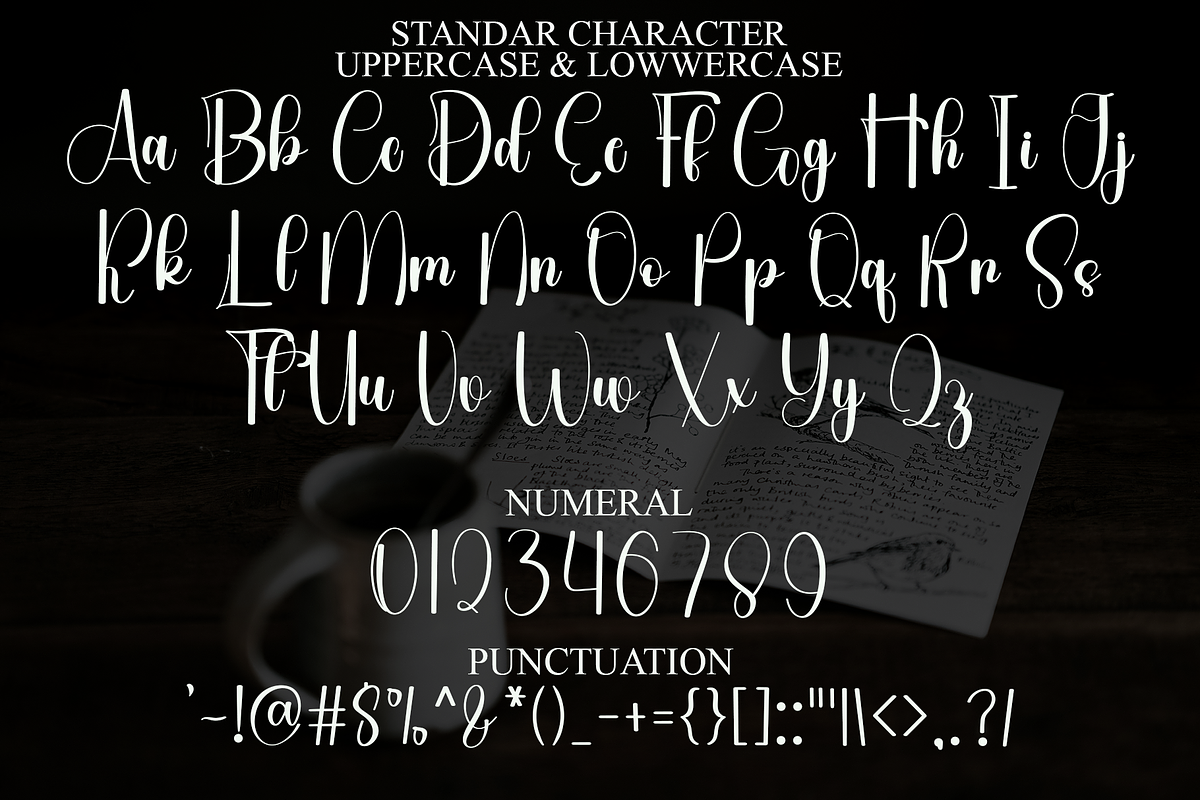 Winter Diary, a Handwritten Font by InermediaSTUDIO (Photo 5 of 8)