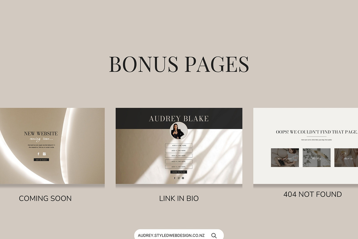 AUDREY | Luxury Showit Website, an App Template by Styled Web Shop (Photo 21 of 22)