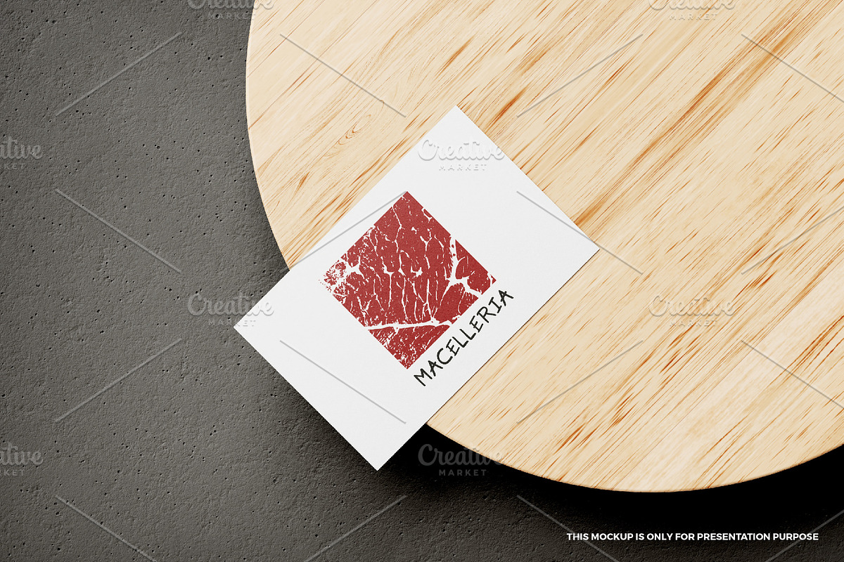 Butcher shop logo design, a Branding & Logo Template by MuzaInspires (Photo 6 of 6)