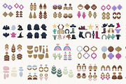Ultimate Earring Template SVG Bundle, an Object Graphic by LifestyleCraftCo (Thumbnail 9 of 11)