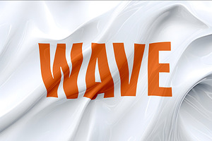 Plastic Wave Text Effect