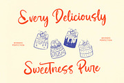 Manhika Neddac Aesthetic Handwritten, a Script Font by Letterena Studios Script (Thumbnail 12 of 15)